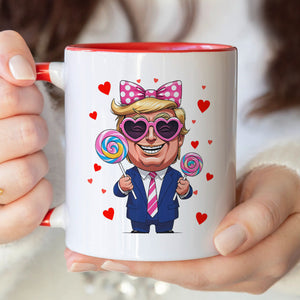 Funny Trump Valentine's Day Gift Political Accent Mug LM32 65217