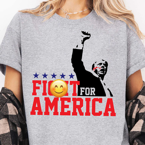 Fi**t For America Shirt | Trump Sh*t Fi**t Shirt | Donald Trump Shirt Bright C1110 - GOP