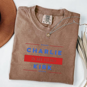 Charlie Kirk Is My Hero Shirt Bright Shirt LM32 65409