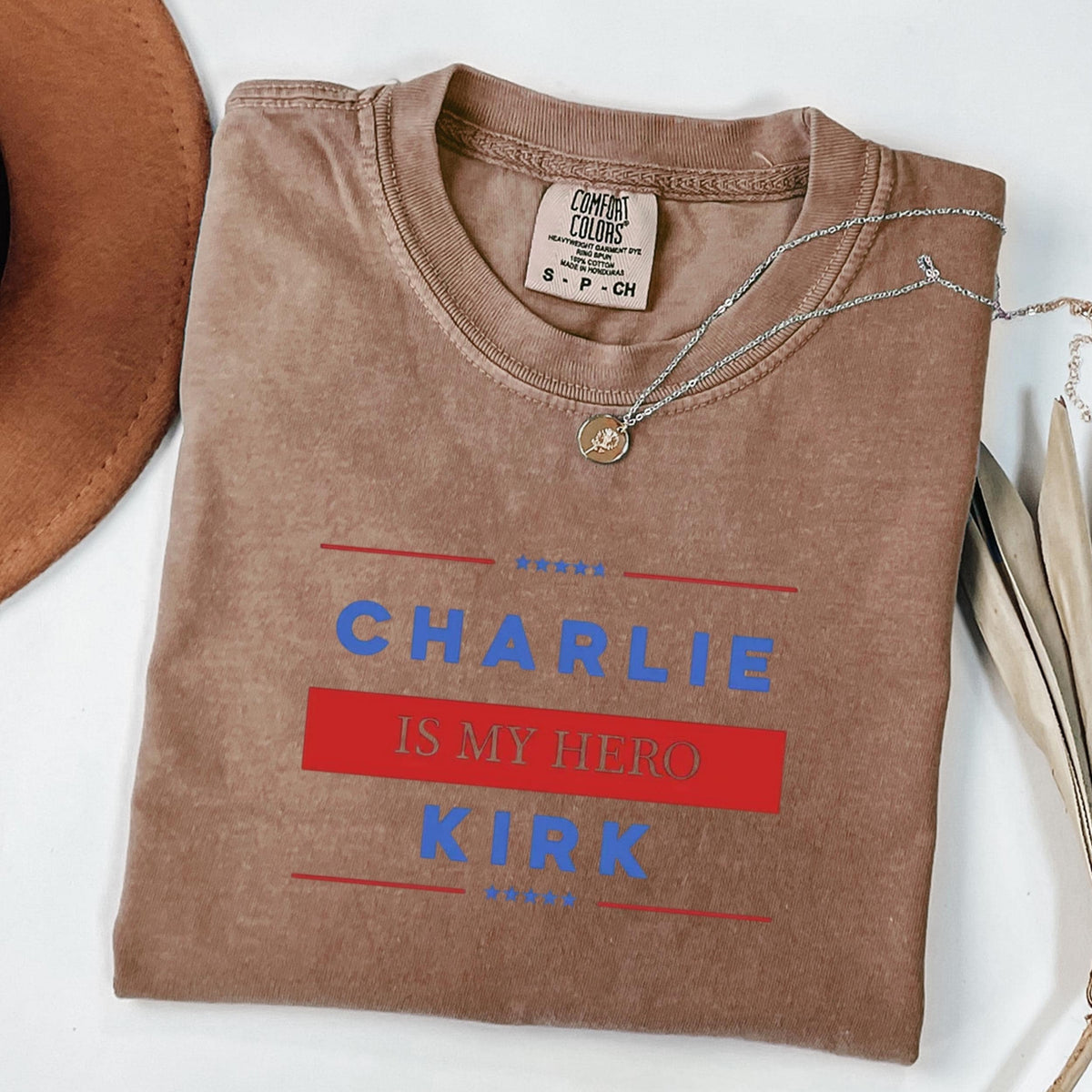 Charlie Kirk Is My Hero Shirt Bright Shirt LM32 65409