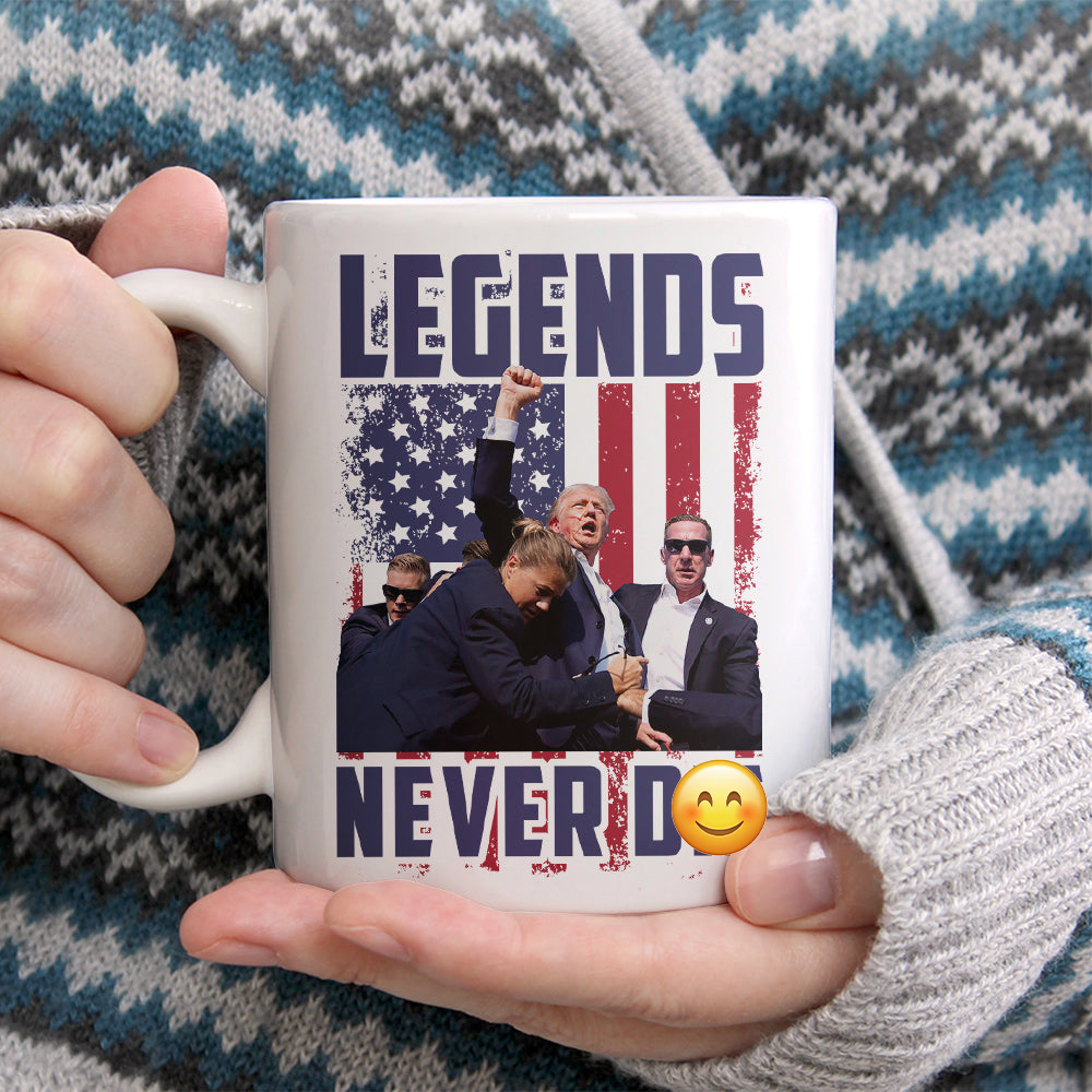 Legend Never D** Donald Trump Mug TH10 63151