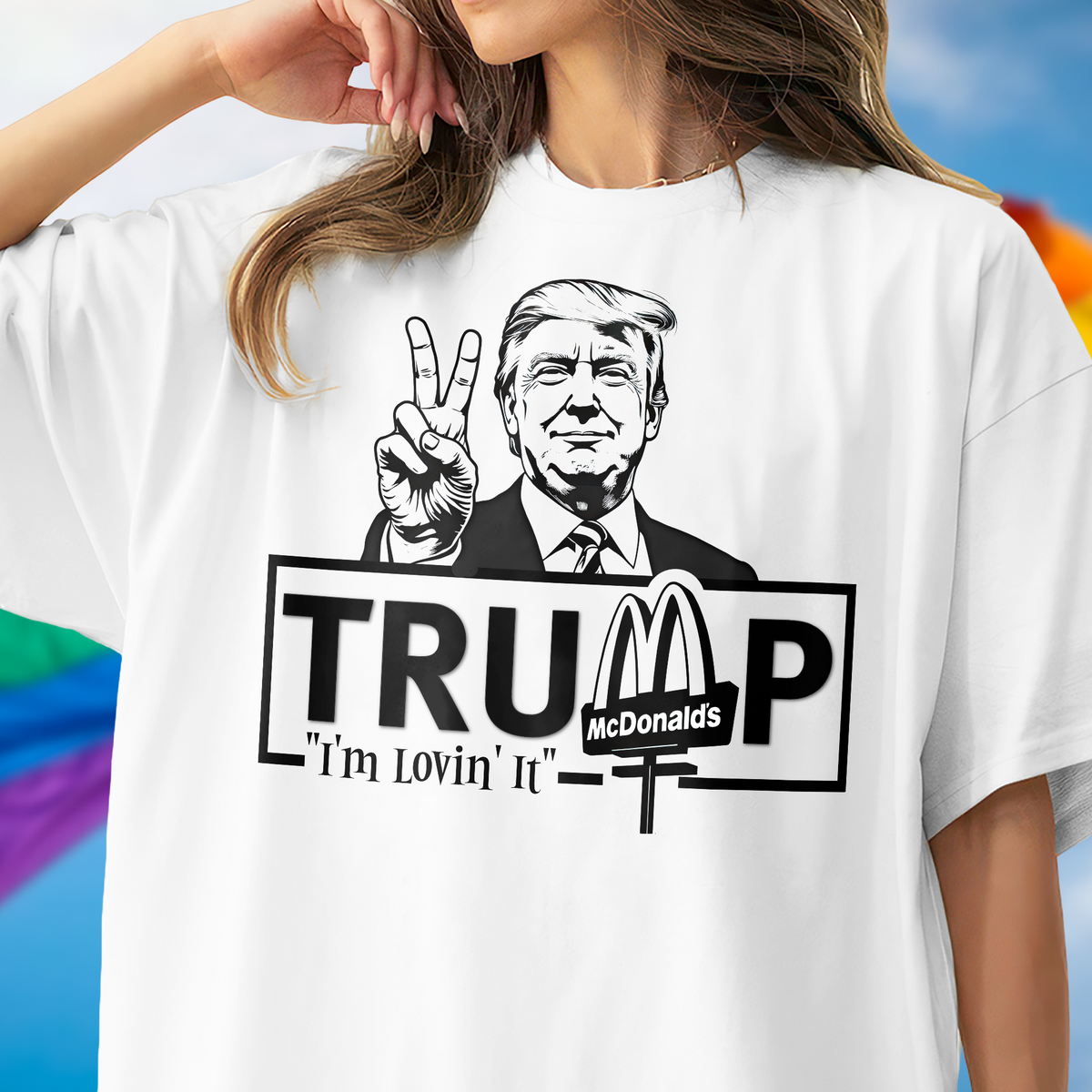 I'm Lovin' It Donald Trump Shirt TH10 63557