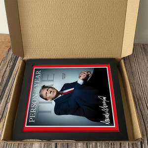 President Donald Trump Person Of The Year Picture Frame TH10 64279