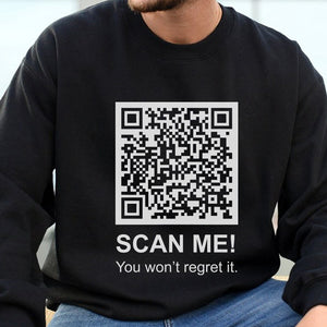 Funny Trump QR Code Dance - Scan me! Dark Shirt HA75 64178