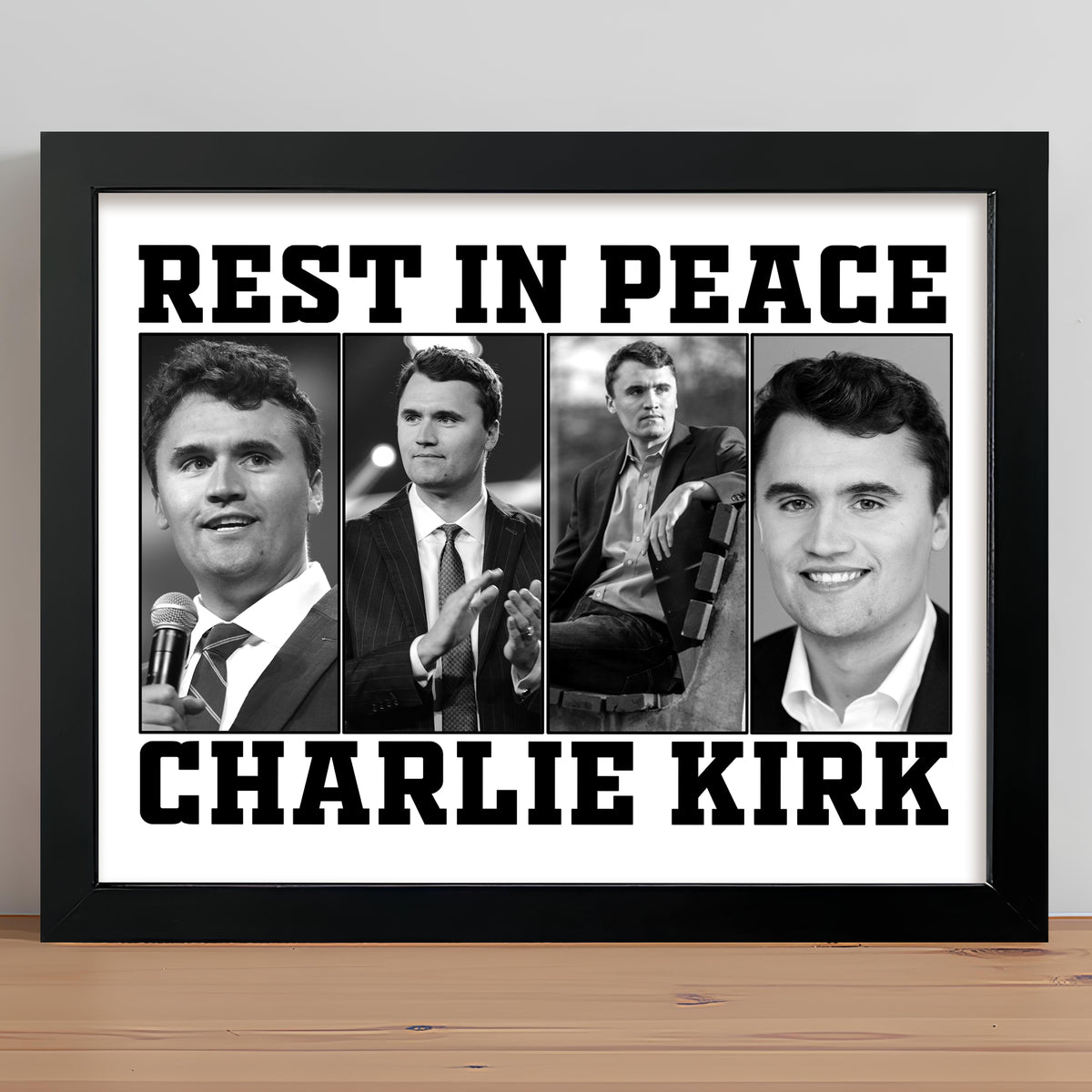 Rest In Peace For Charlie Kirk Memorial Picture Frame HO82 65738