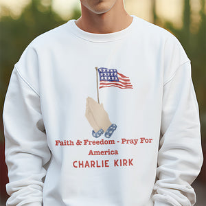 Faith & Freedom – Pray for America Bright Shirt HA75 64588