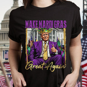 Trump Make Mardi Gras Great Again Dark Shirt Trump Lovers Gift CH07 67286