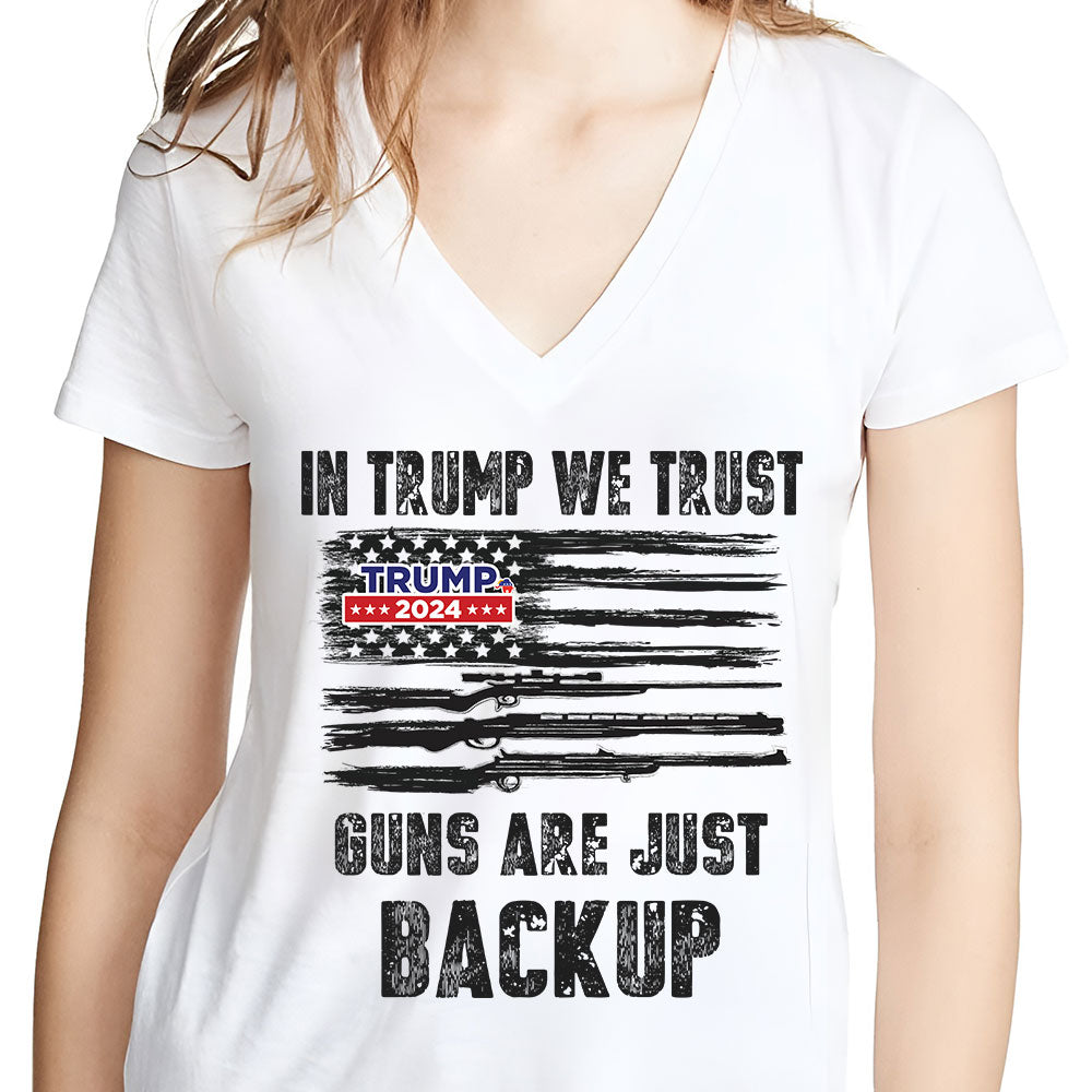 In Trump We Trust G** Are Just Backup Bright Shirt T286 62459