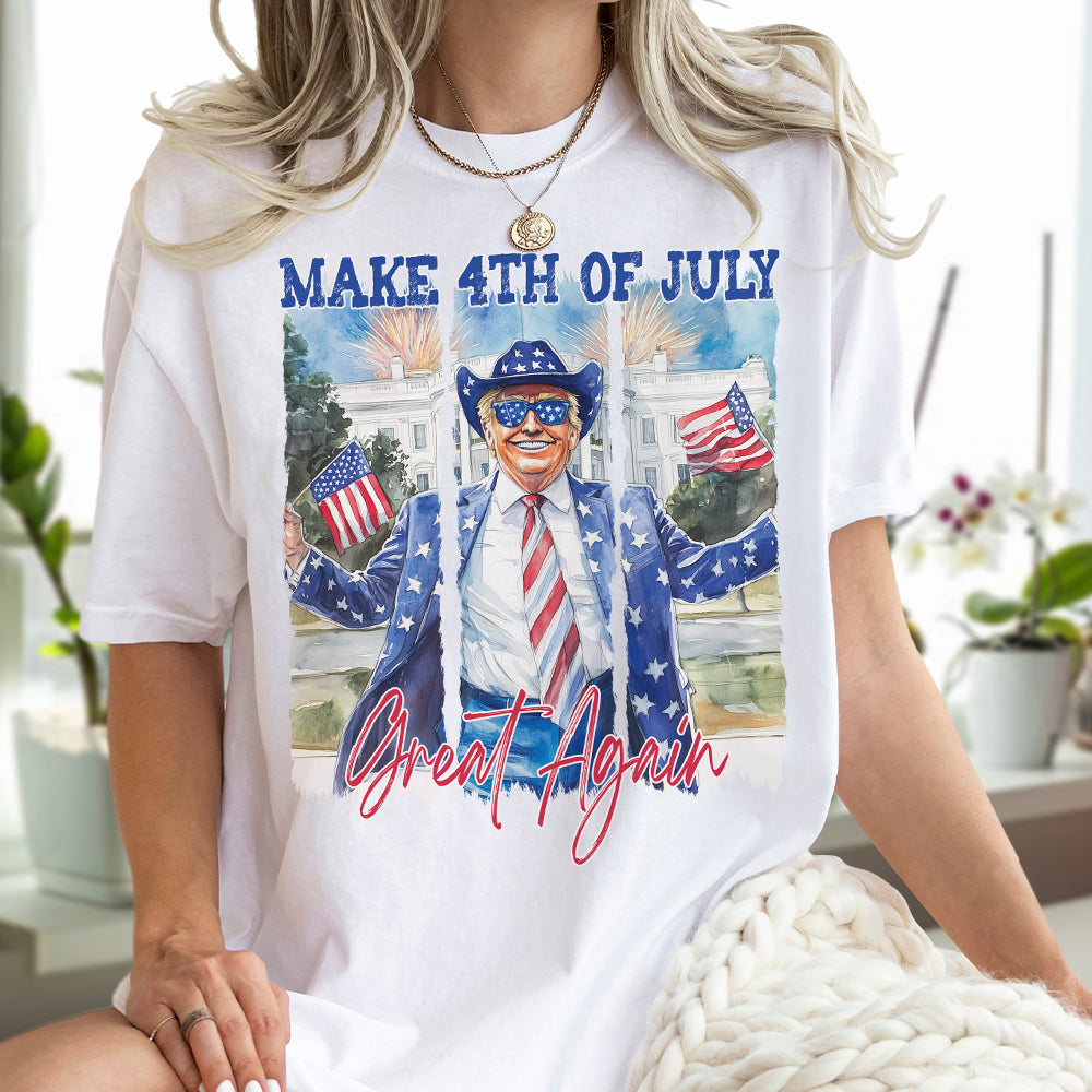 Make 4th July Great Trump Bright Shirt TH10 64371