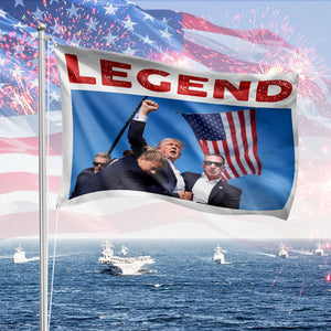 Trump Legend House Flag TH10 63471