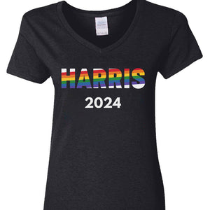 Kamala Harris 2024 For President Campaign LBGTQ Pride Dark Shirt HO82 65092