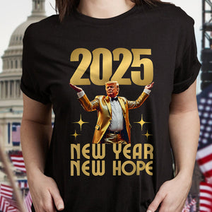 Funny Trump New Year New Hope Inauguration Party Celebration Dark Shirt LM32 65091