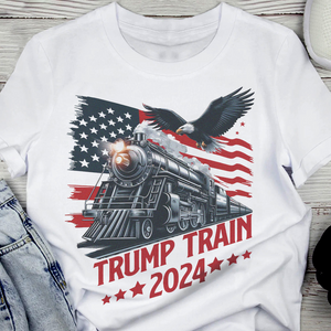 Trump Train 2024 Bright Shirt for Patriotic Fans Bright Shirt LM32 63929