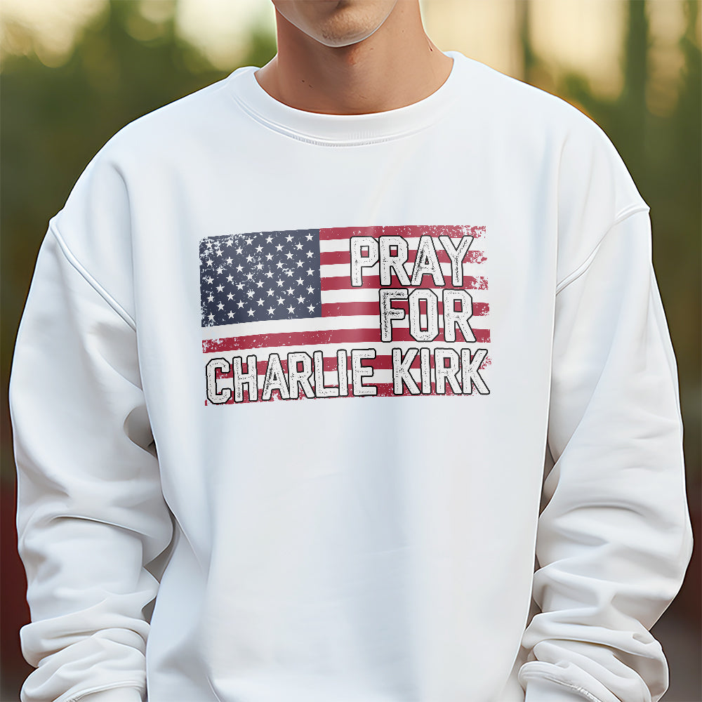 Pray For Charlie Kirk Bright Shirt HA75 64582