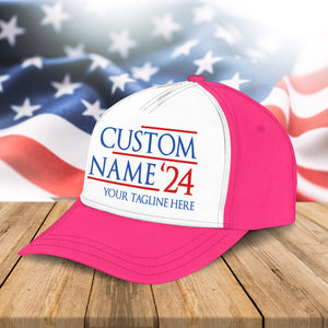 Custom Text Election Classic Cap HO82 65130