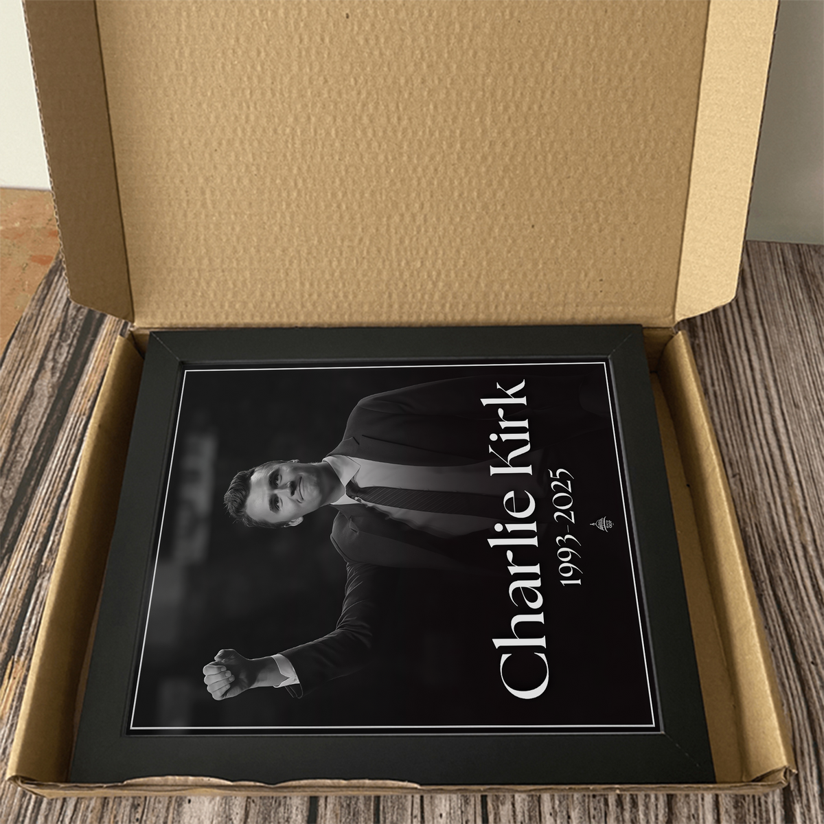 Pray For Charlie Kirk 1993 - 2025 Memorial Picture Frame TH10 64435