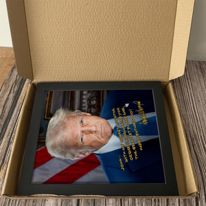 Trump You're The Greatest Father Custom Name Picture Frame CH07 67308