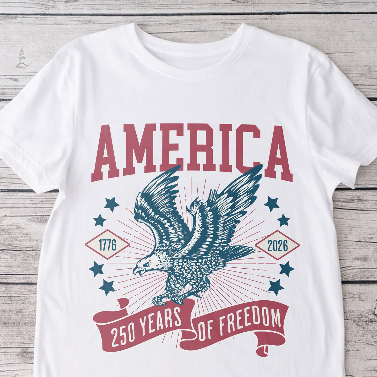 Custom Dog Photo America 250th Anniversary Eagle Bright Shirt LM32 895237