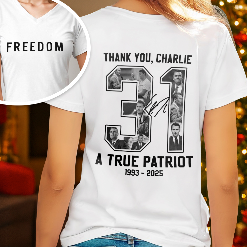 Freedom - Rest In Peace Charlie Kirk Back and Front Bright Shirt CH07 67732
