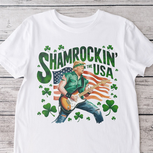 Shamrockin’ The Usa Trump ST. Patrick’s Day Bright Shirt CH07 67328