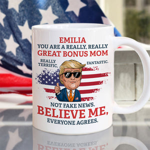 Custom Name You Are A Great Person Personalized Donald Trump White Mug CH07 67338