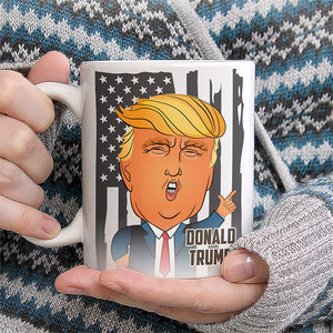 Trump Mug With America Flag Personalized Gift TA29 62471
