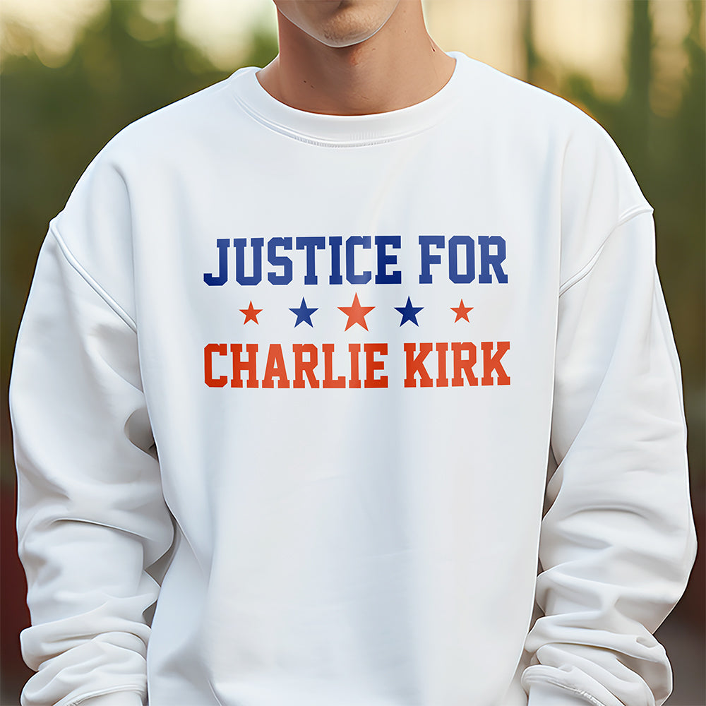 Justice For Charlie Kirk With Star Bright Shirt HO82 65862