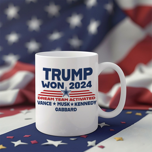 Trump Won 2024 Mug TH10 64025