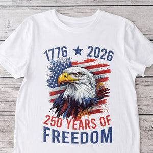America Semiquincentennial 250 Years Of Freedom Bright Shirt CH07 896686