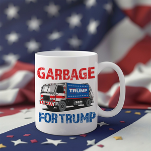 Garbage For Trump 2024 Patriotic Mug LM32 63619