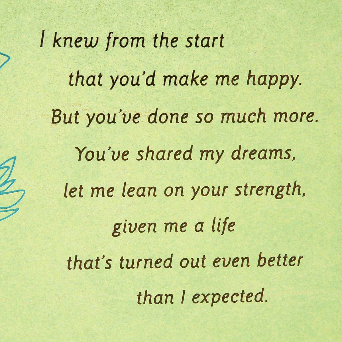 Romantic Father'S Day Card for Husband (Sweet and Good Man) (529FFW9512)