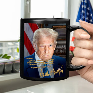 Trump You're The Greatest Mother Black Mug Personalized Gift CH07 67320