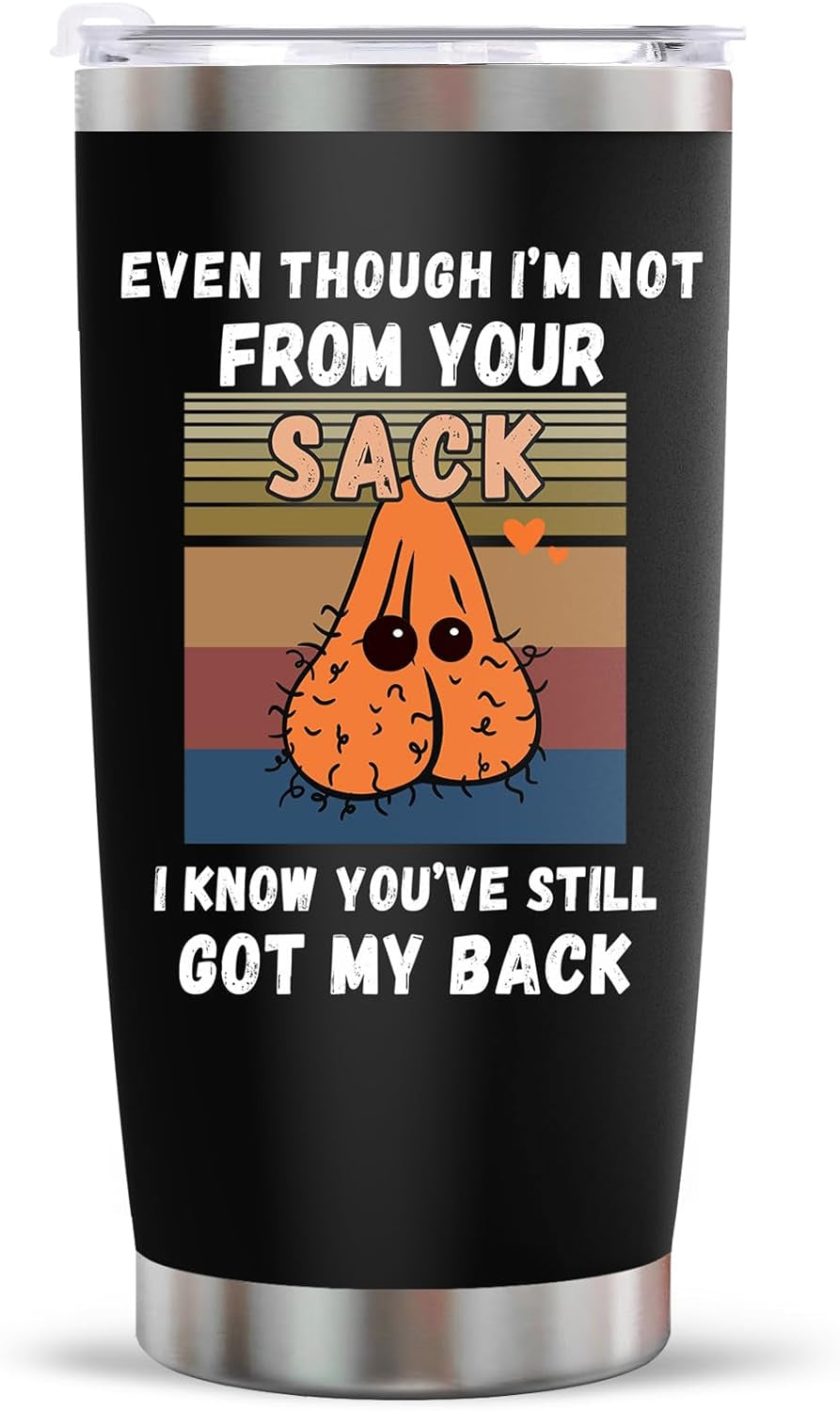 Fathers Day Dad Gifts from Daughter Son Wife, Funny Gifts for Dad Husband Grandpa Bonus Dad Step Dad, Unique Birthday Present Ideas for Father Men Him on Father'S Day Christmas - Dad Joke Tumbler 20Oz