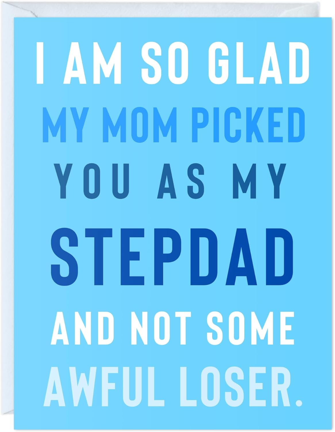 Fathers Day Card for Dad Birthday, Anniversary Husband Him Grandpa Grandfather Stepdad Stepfather, Birthday Thank You Kawaii Greeting Card (Thanks for Feeding Me ...)