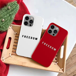 Red White Charlie Kirk Freedom Patriot Phone Case LM32 65761