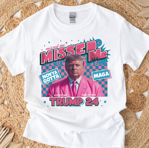 Missed Me Trump 24 Bright Shirt HA75 63116