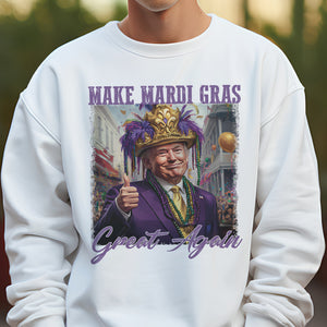 Trump Make Mardi Gras Great Again - Funny Trump Mardi Gras Bright Shirt CH07 67264