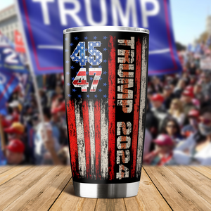 Personalized Gift Trump 45 47 - 2024 Fat Tumbler HA75 63723