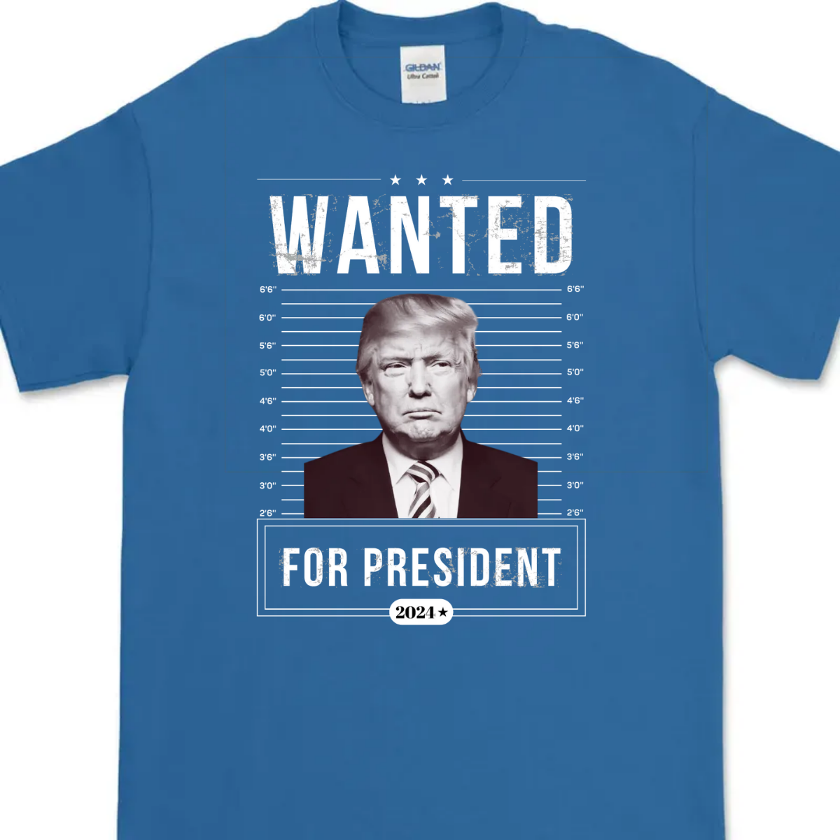 Wanted For President Trump 2024 Shirt K228 62429
