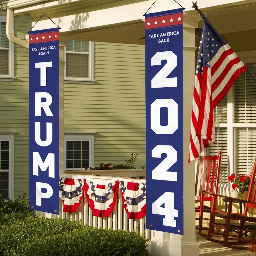 Trump 2024 Flag Take America Back Banner TA29 62473