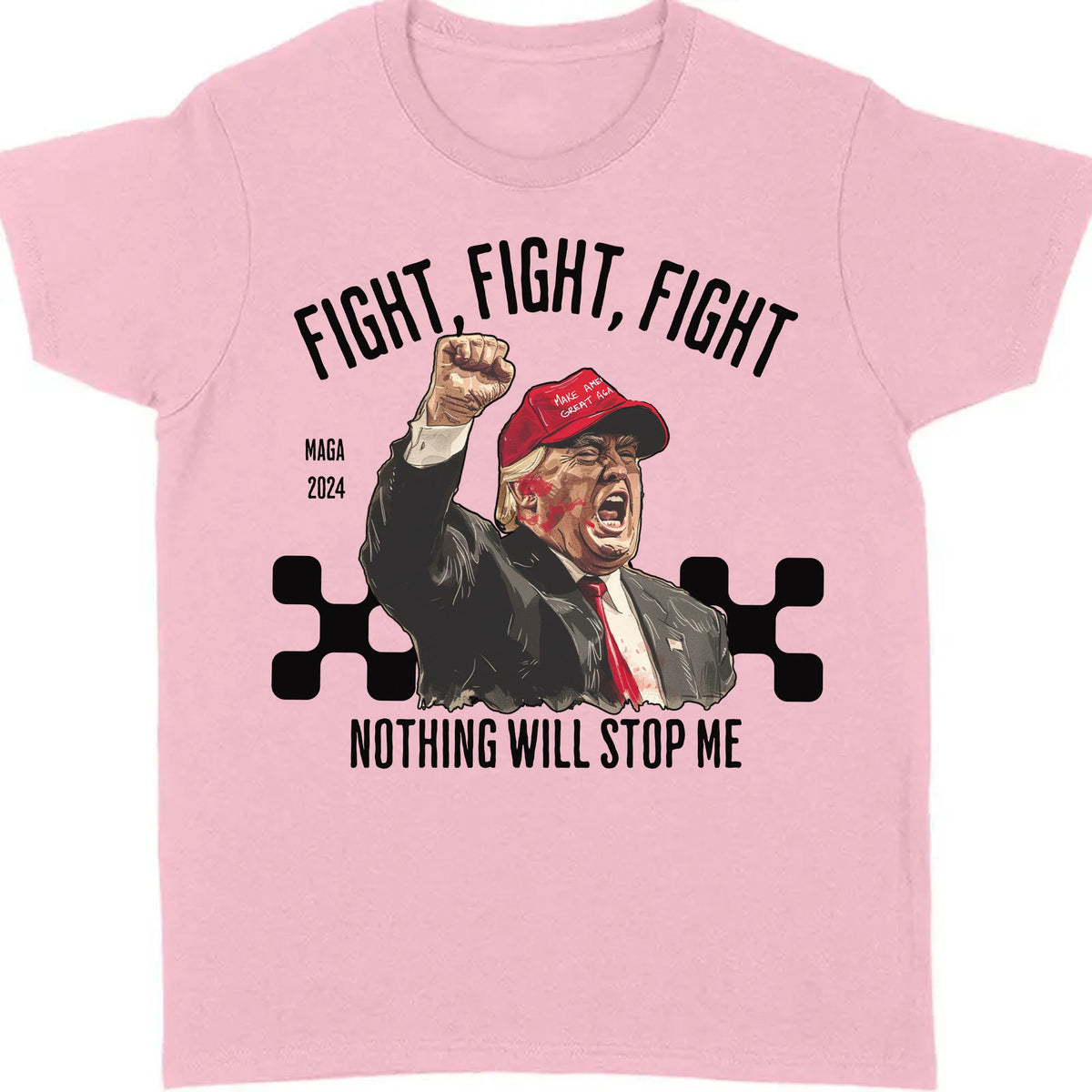 Nothing Will Stop Me | Trump Fi**t 2024 Shirt Pennsylvania Rally | Shirt Bright C1117 - GOP