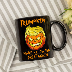 Trumpkin Make Halloween Great Again Black Mug HA75 63424