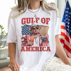 President Trump Gulf of America, Gulf of Mexico to Gulf of America Bright Shirt HA75 64332