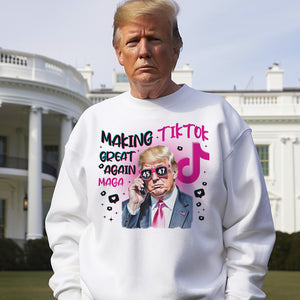 Trump Save Tiktok - Making TikTok Great Again Bright Shirt CH07 67296