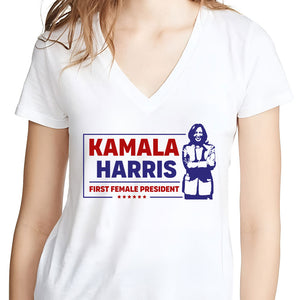 Kamala Harris First Female President Bright Shirt HO82 65068