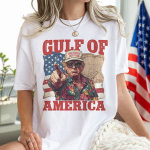 Gulf of Mexico to Gulf of America, President Trump Gulf of America Bright Shirt HA75 64336