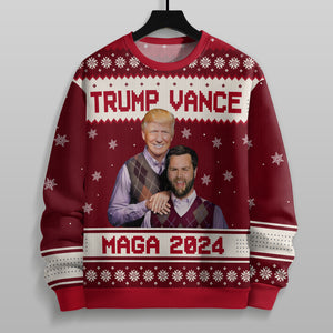 Trump Vance Maga 2024 Ugly Sweater HA75 63938