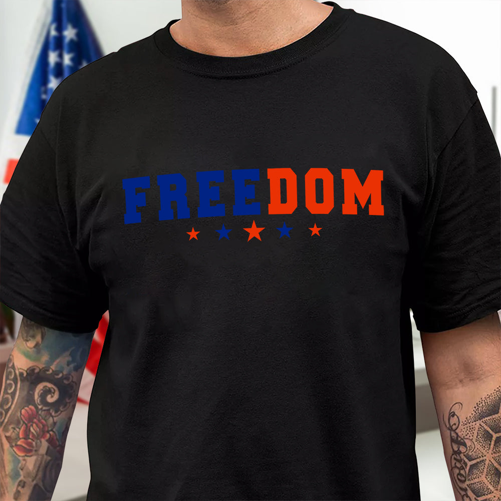 Charlie Kirk Freedom Dark Shirt HA75 64534