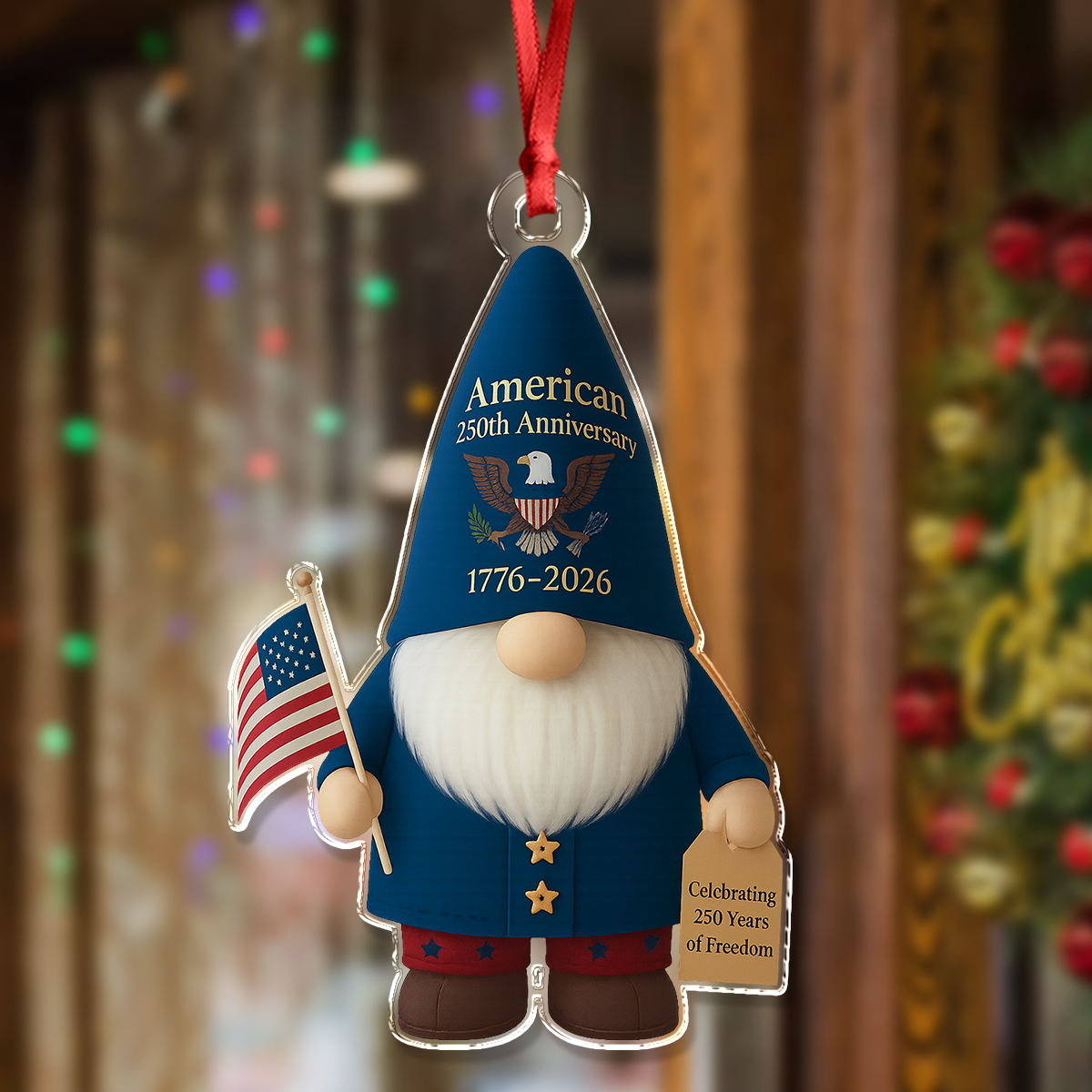 America 250 Gnome Ornament TH10 894929
