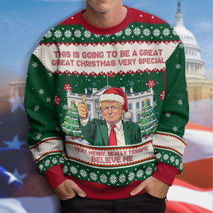 I Look For A Great Christmas With You Ugly Sweater HA75 64036